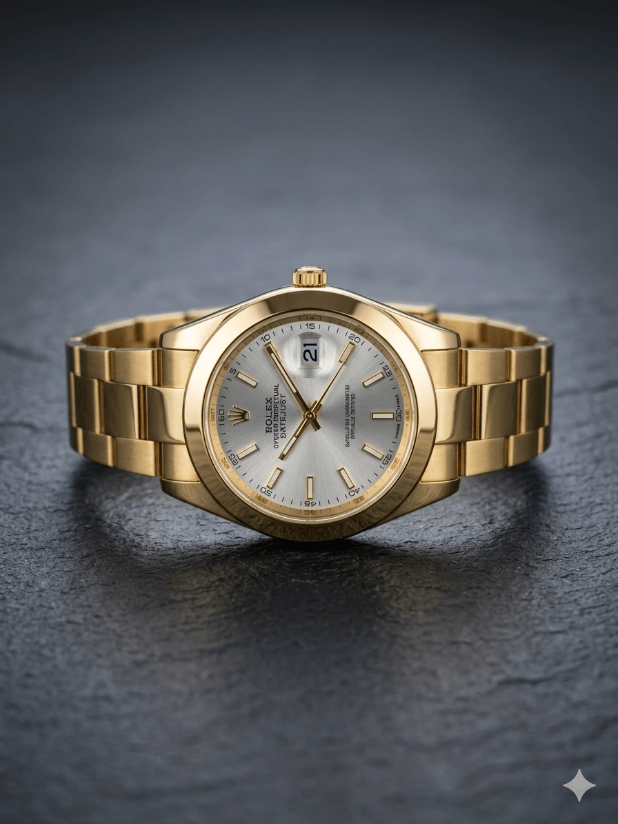 ROLEX DATEJUSTE GOLD - الصورة 2